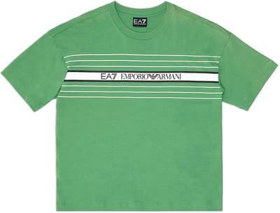 Ea7 Emporio Armani 7b000069_af10378 T-shirt Met Korte Mouwen Groen 6 Years Jongens