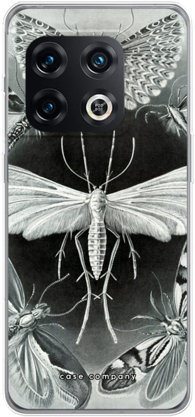 Case Company® - Hoesje geschikt voor OnePlus 10 Pro hoesje - Haeckel Tineida - Soft Cover Telefoonhoesje - Bescherming aan alle Kanten en Schermrand