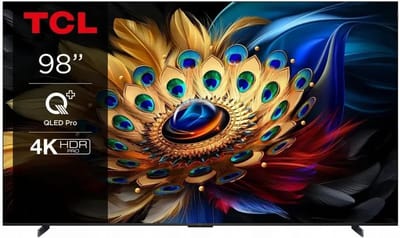 TCL 98C655 - Televisie - Ultra HD - Smart TV - Wifi - 98 inch - QLED