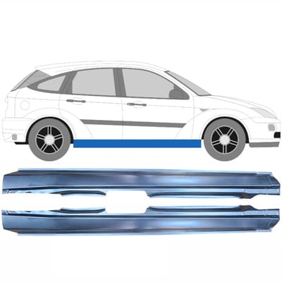 Volledige dorpel voor Ford Focus 1998-2004 / Links + Rechts / Set