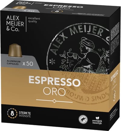 Alex Meijer Espresso Oro - 50 capsules