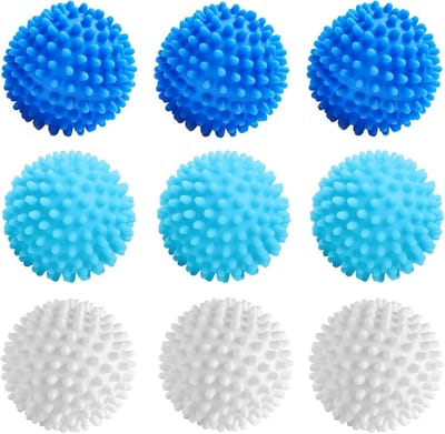 9x Herbruikbare Wasballen Wasmachine Drogerballen voor Pluisverwijdering