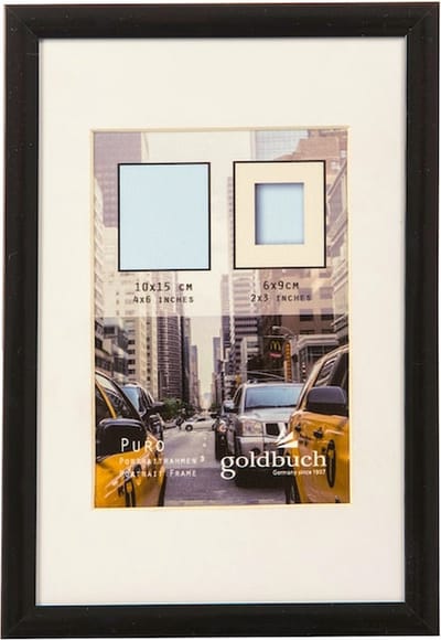 Goldbuch - Fotolijst Puro - Zwart - 6x9 cm (10x15 cm)