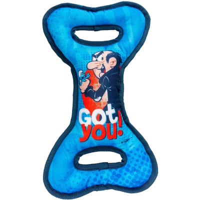 Smurfs Duvoplus - Speelgoed Voor Dieren - Hond - Smurfin Oxford Trekspeeltje 30x18x4 Blauw - 1st