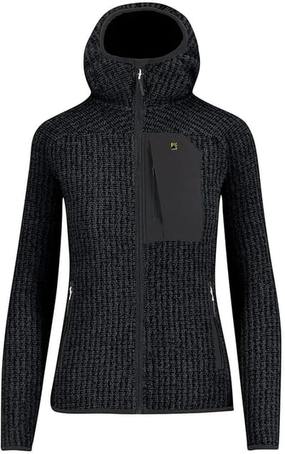 Karpos Rocchetta Evo Fleece Met Volledige Rits Zwart M Vrouw
