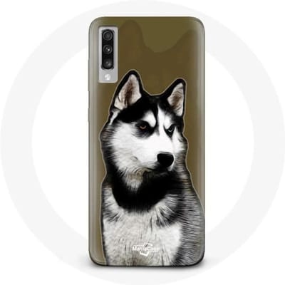 Case voor Samsung Galaxy A70 Siberische Husky