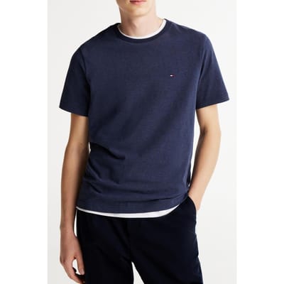 Tommy Hilfiger Essential Regular Fit T-shirt Desert Sky Heather Taglia: S | Magliette basic Outlet | Uomo