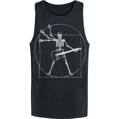 Sprüche - Fun Tanktop - Let's Rock - S tot XL - voor Mannen - zwart