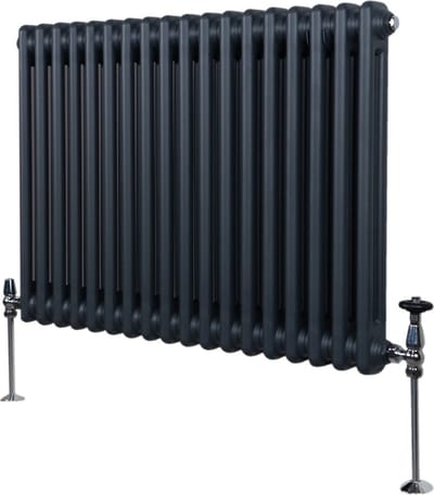 2-kolomsradiator - antraciet - 60x83 cm - 15jr garantie