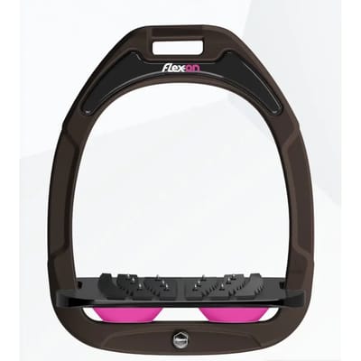 Platte Ultra Grip Veiligheidseirstukken Bruin/Zwart/Roze Flex-On Safe-On