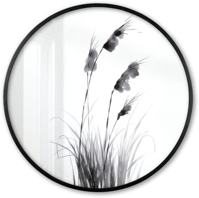 Poster in lijst Rond - Fotolijst 60x60 cm - Posters - Minimalistisch - Stelen - Wit - Ronde posterlijst zwart - Decoratie - Wanddecoratie woonkamer - Muurdecoratie slaapkamer