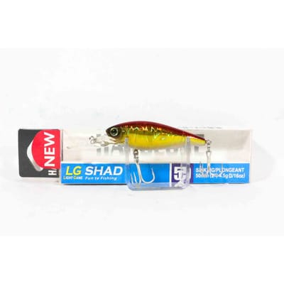 Yo Zuri Duel hardcore LG Shad 50S zinkend kunstaas F1204-HGR (6555) white