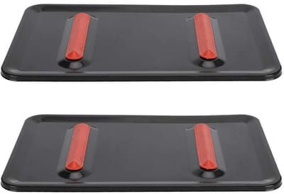 Dailygoods- Rustplaat - 2 x Ijzeren Thermische Isolatieplaat - Hittebestendig - Veiligheid bij Strijken - Duurzaam - Innovatief Ontwerp - Strijkmat
