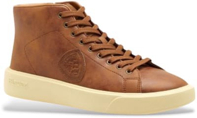 Blauer Buck leren sportschoenen