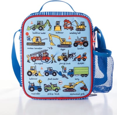 HEEL KLEIN Werkvoertuigen tractor kinder lunchtasje koeltasje new design 21 x 24 x 6 cm - Tyrrell Katz