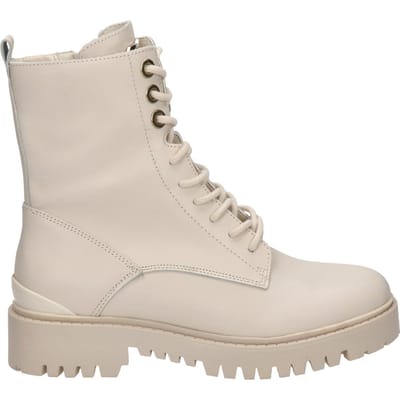 Guess Olone Veterboots - Laarzen Met Veters - Dames - Wit - Maat 40