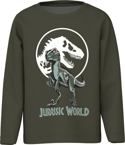 NAME IT - TMMPFUNDER JURASSIC LS TOP NOOS SKY - Jongens - Lange mouwen shirts