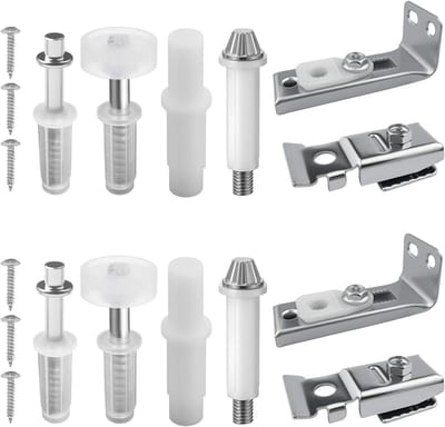 Bifold Deuren Reparatieset met 3/8" Pivot - Complete Hardware voor Onderhoud en Vervanging