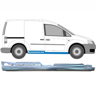 Volledige dorpel voor Volkswagen Caddy 2004-2020 / Rechts