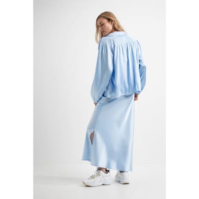 Josephine & Co Dewi Blouse Light Blue Maat: 36 | Blouses Outlet | Dames | Blauw