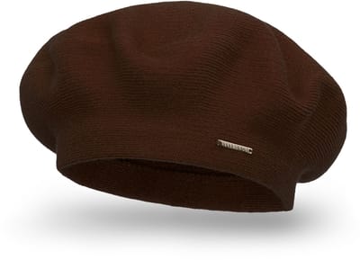 Vivisence Dames Winter Baret - Bruin - Met wolmix - One Size - Warme Gebreide Baret