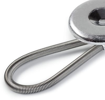Prym Fournituren - Knopen en sluitingen - Flexi-knopen met lus 19 mm zilverkleurig 3 st. - Fournituren elastieken band - Silver - 1