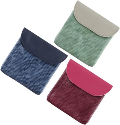 Tamponhouder - Menstruatiezakje - Privacy Beschermen - Compact En Draagbaar - 13x13cm - Zwart