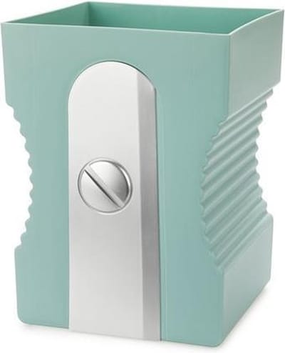 Balvi Puntenslijper Prullenbak - Turquoise