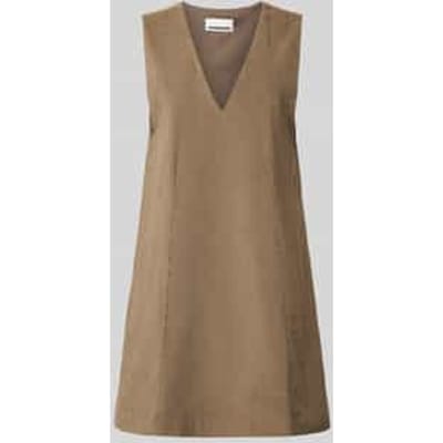 Soepele corduroy jurk van katoenmix, model 'PINAAFO'
