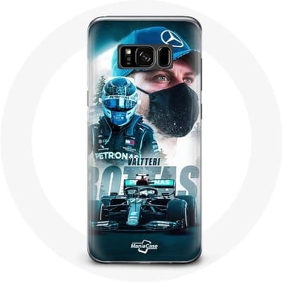 Case voor Samsung Galaxy S8 plus Formule 1 Valtteri Bottas Finse coureur