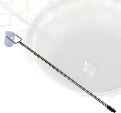 Water Sampler - Monster Beker - Milieu Onderzoek - Draaibaar Ontwerp - 1000ml Telescopisch - Metallic