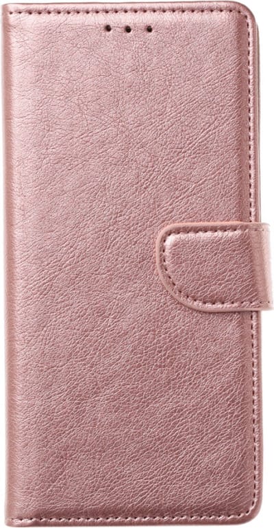 Ntech Geschikt voor Samsung Galaxy M21 Book Case - Rose goud