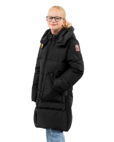 Parajumpers Meisjes Jas Zwart PGJKMA83/541 Long Bear