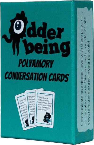 Odder Being Polyamory Conversation Cards - 55 Gesprekskaarten voor Open Relaties en Non-monogamie - Engelstalig - Ontdek Je Behoeften en Grenzen