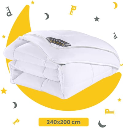 Sleep Comfy - Hotel Kwaliteit 4 Seizoenen Dekbed | 240x200 cm - Anti Allergie Dekbed Met Twee Delen - 3 in 1 Dekbed - Comfort & Ademend - Eenpersoons Dekbed- Zomerdekbed & Winterdekbed