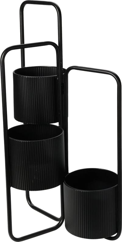 Home&Styling - plantenetagere- 57 cm- 3 bloempotten