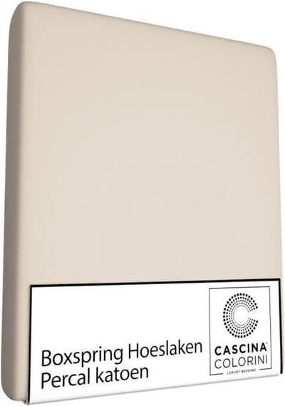 CASCINA COLORINI TC220 bosxpringhoeslaken 200x200/45 sand