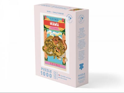 La Petite Epicerie 1000 Stukjes PUZZLE "MAMA BY CAMILLE GRESSIER " 735g 68x48cm kinderen en volwassenen