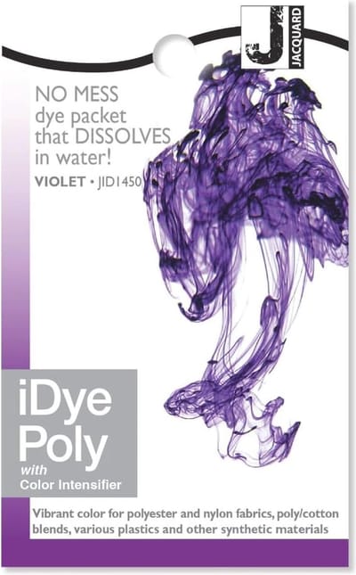 Violet iDye Poly Textielverf - 14 gram - Gemakkelijk in gebruik en ideaal voor natuurlijke stoffen