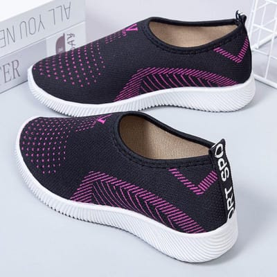 Dames Winter Velvet Katoenen Schoenen Antislip Slijtvast Sportschoenen Zachtzool Slip-on Katoenen Laarzen 36