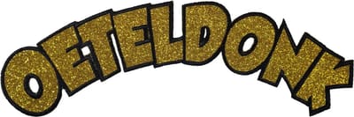 Fjesta© Oeteldonk Embleem - Rugembleem Letters - Carnaval Den Bosch