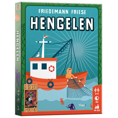 999 Games - Hengelen - Strategisch Kaartspel - Veel spel in een klein doosje!