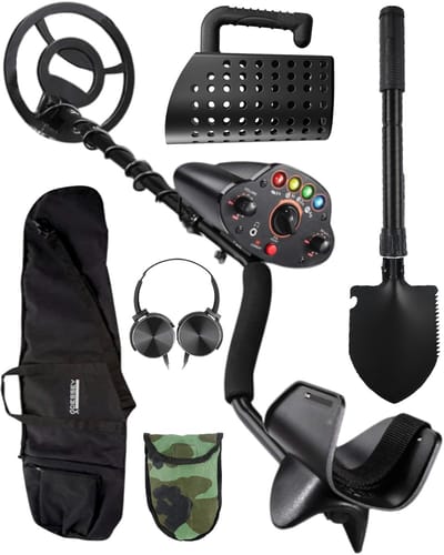 ODESSEY Metaaldetector - Starterset - Kind - Volwassen - Professioneel - Adventurer