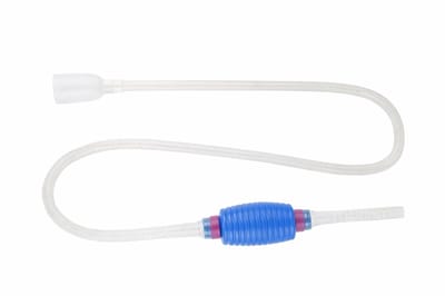 Aqua-Loui® - Aquarium Stofzuiger - Aquarium Bodemreiniger - Aquariumstofzuiger met Handpomp - Grindreiniger - Waterververser - Hevelslang - Zonder Batterijen - Zoet- en Zoutwater