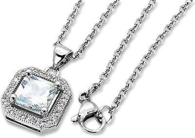 Amanto Ketting Danko - 316L Staal - 15x13mm - 49cm