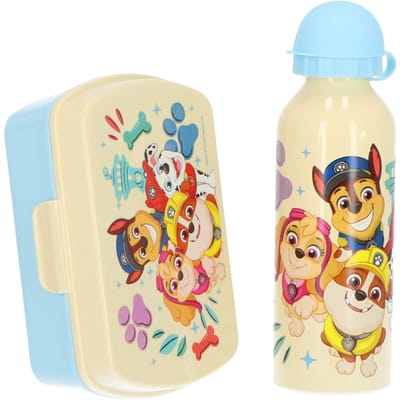 Paw Patrol Broodtrommel en Drinkfles - Schoolset - Lunchset - Lunchtrommel en drinkfles/drinkbeker/bidon