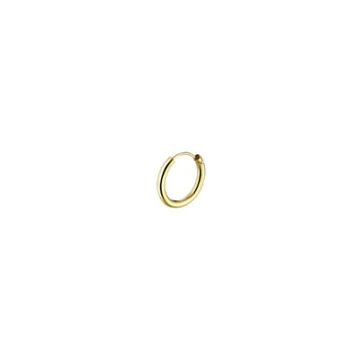 goud (geelgoud) oorring 1,8 mm ronde buis per stuk 4026013