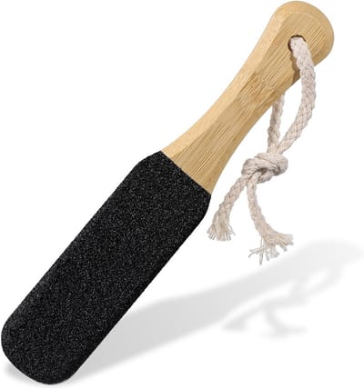 NTHProducts - Voetvijl - Eeltverwijderaar - Effectieve voetverzorging - Zwart - Voetfile - Geschikt voor droge huid - Pedicure tool