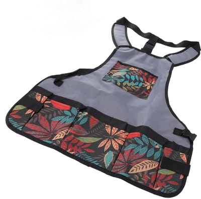 Dailygoods- Tuinschort Verstelbaar - Werkschort - 600D Oxford Doek - Meerdere Zakken - Comfortabel - Duurzaam - Tuinwerkschort