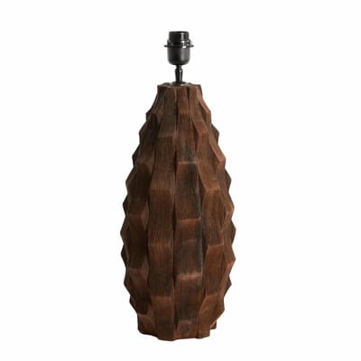 Light & Living Tafellamp Takabe - Bruin - Ø21cm - Modern - Woonkamer - Slaapkamer